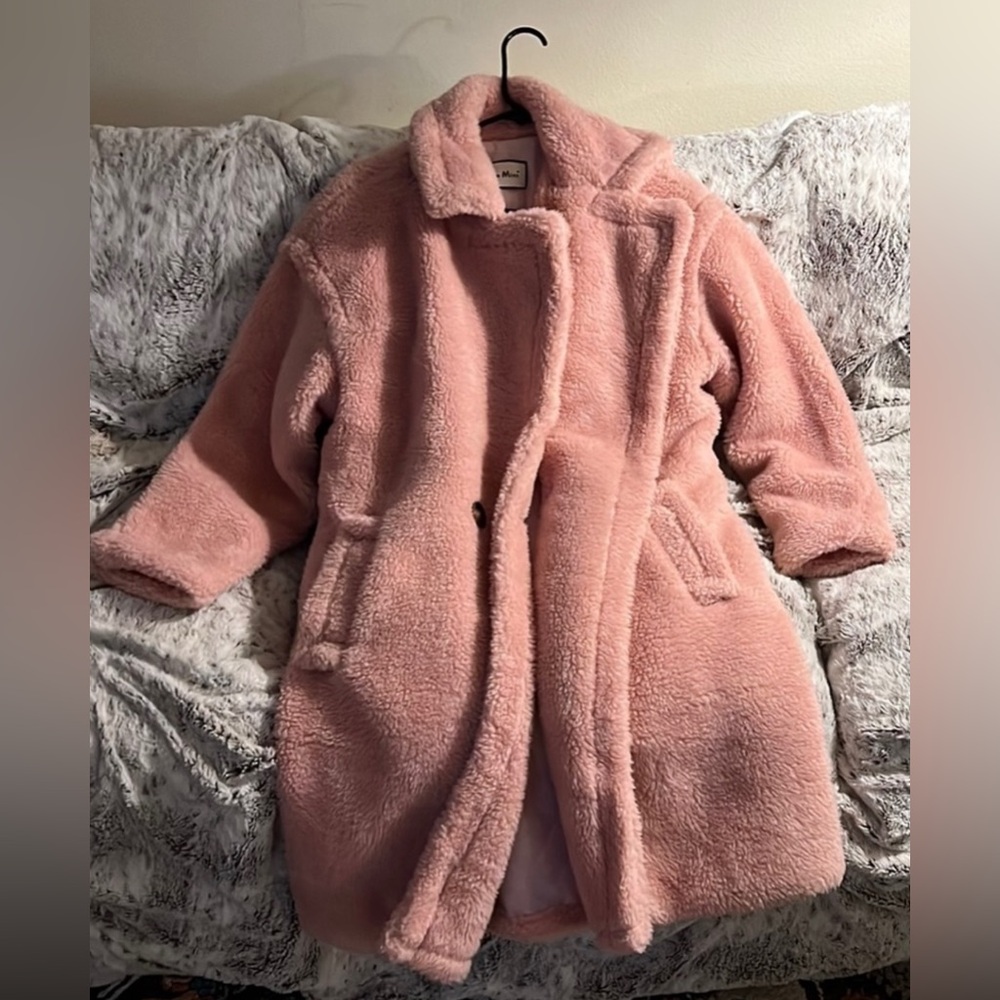 Pink Teddy coat